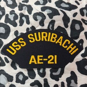 USS Suribachi AE-21 embroidered naval Patch
